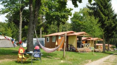For hire chalets on Camping Auf Kengert Larochette Luxemburg