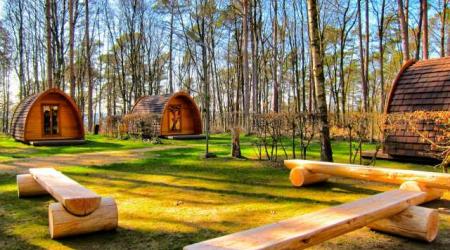 Pods fir hire on Camping Martbusch Berdorf Luxembourg