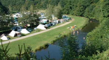 Camping Toodlermillen Tadler Luxemburg with bio farm