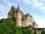 le château de Vianden au Luxembourg