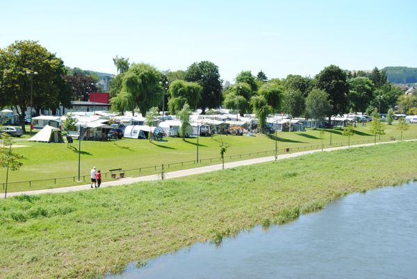 Camping de la Sûre Diekirch Luxemburg river rivière Fluss rivier