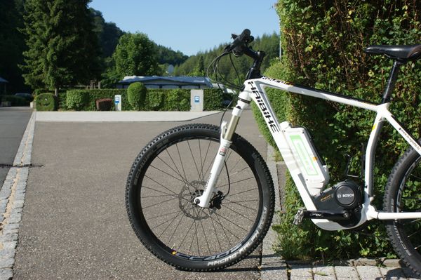 Camping, velo, Fahrrad, bike