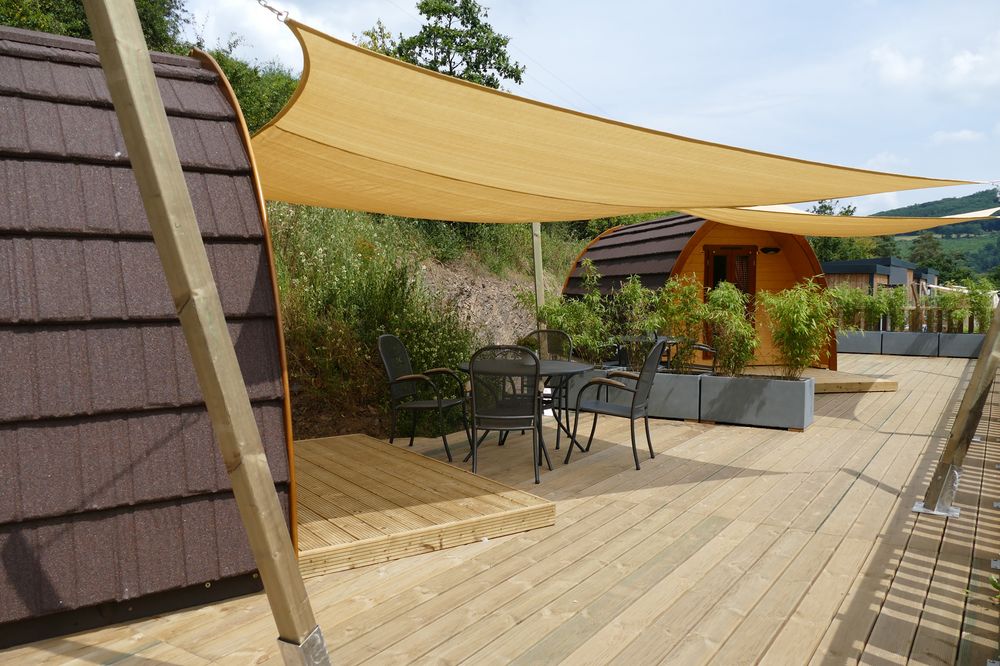 Camping Kaul Wiltz Luxemburg huts pods glamping