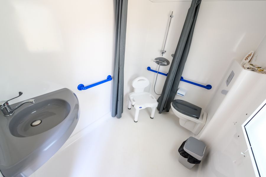sanitaire PMR locatif - sanitair minder validen in huurobject