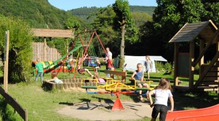 Camping du Nord Goebelsmuhle Luxemburg speeltuin